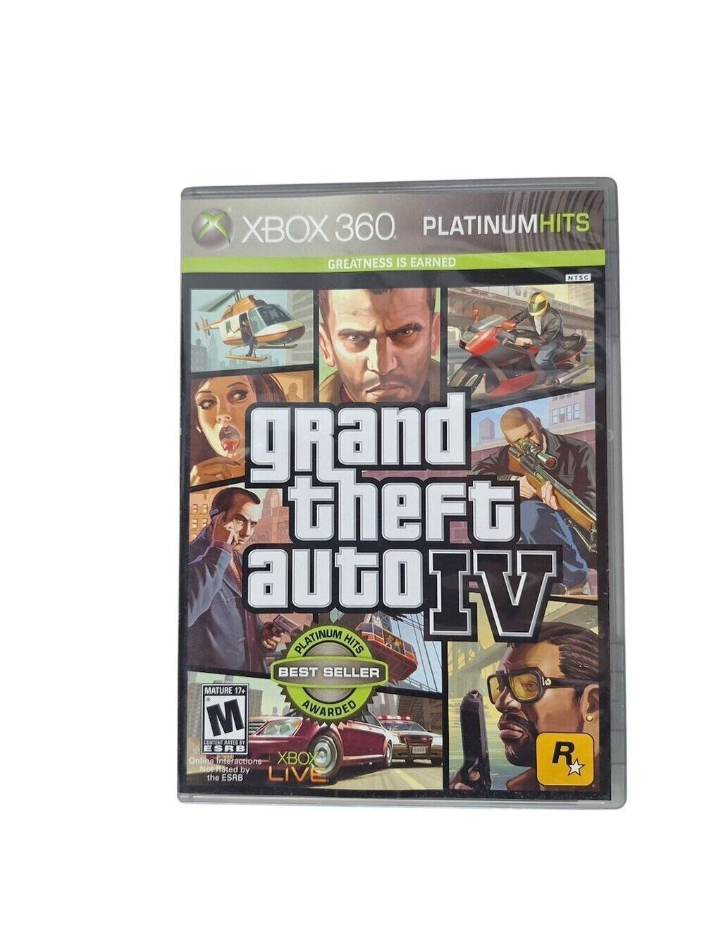 Grand Theft Auto IV Xbox 360 Game With Case